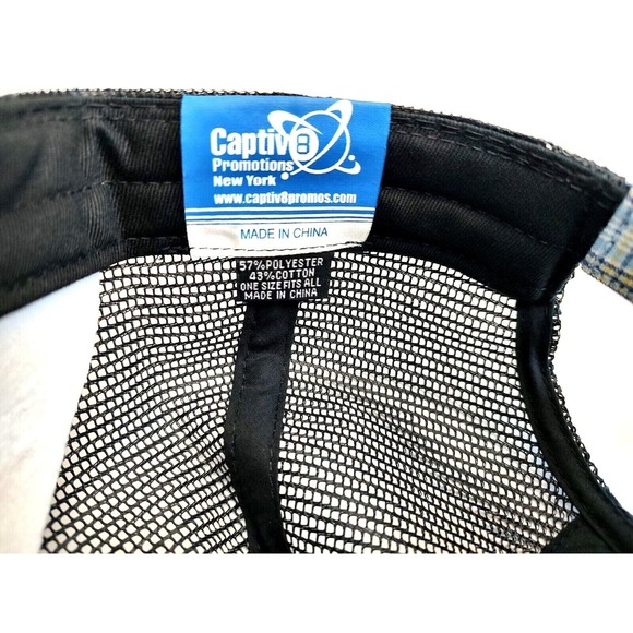 George Killian's Hat Irish Red Snapback Trucker Hat Blue/Black New! - Picture 3 of 6